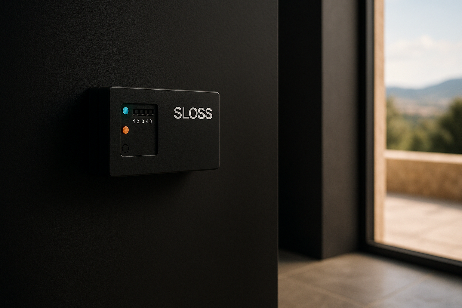 Installer working on a door system